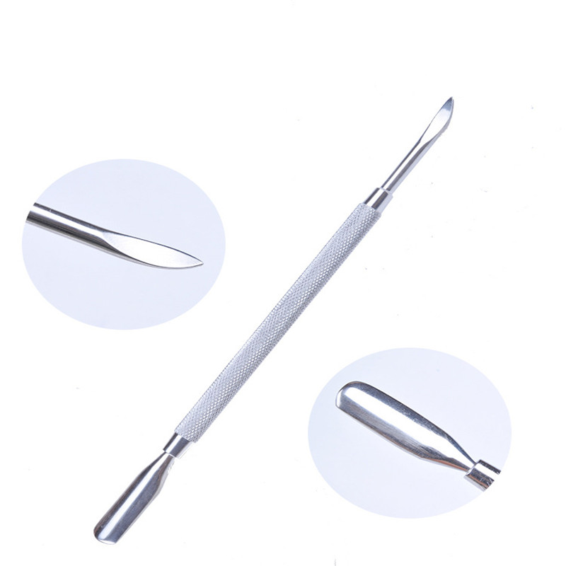 Dual Ended Chameleon Nail Cuticle Pusher Dode Skin Grandado