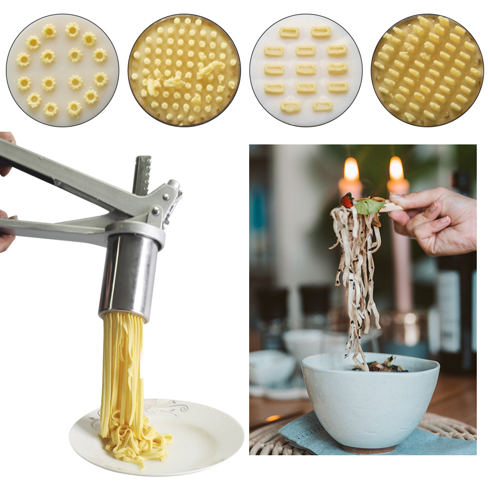 Con 8 moldes máquina de Pasta cortador casero de pastelería de acero