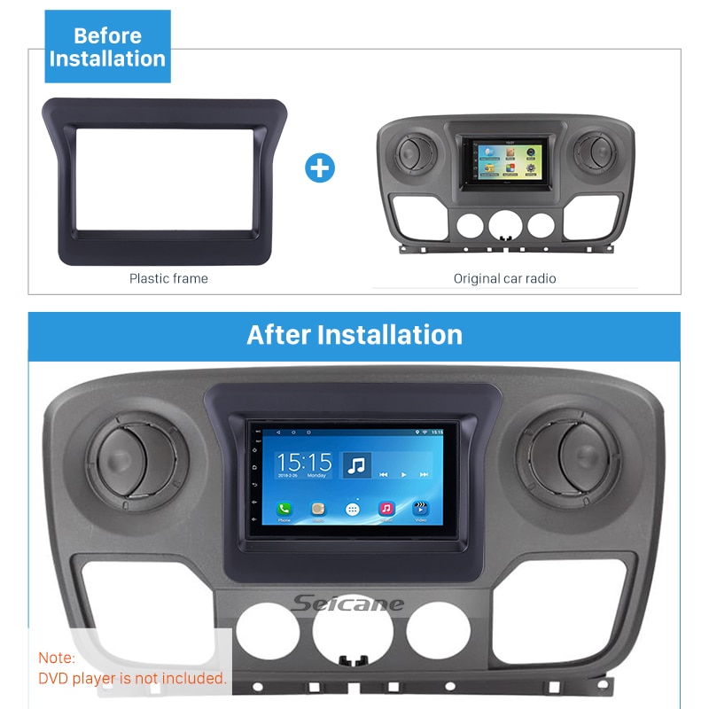 Seicane Dubbel Din Autoradio Fascia Voor Nissan N Grandado