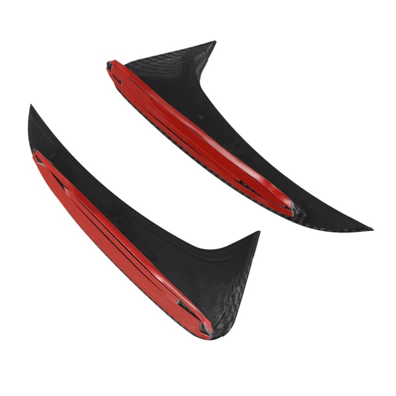 Carbon Fiber Rear Bumper Spoiler Side Canard For M Vicedeal