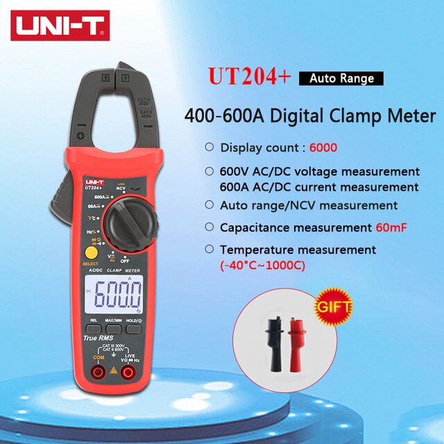 UNI T Digital Clamp Meter UT201 UT202 UT203 Ut2 Vicedeal