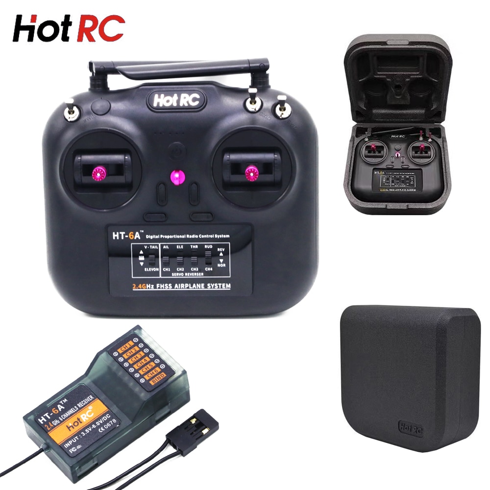 Hot Rc Ht A Ghz Fhss Channel Transmitter Hobby Hangar