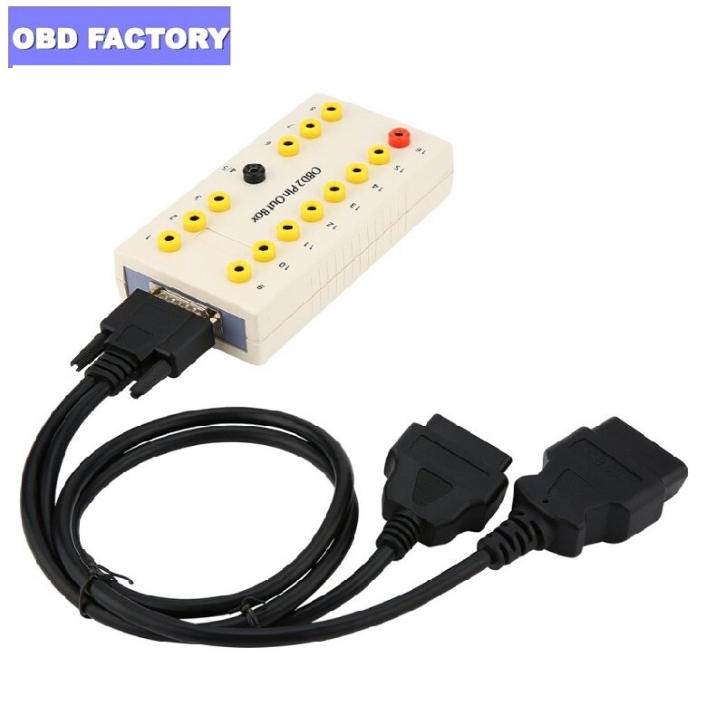 Obd2 Pin Out Box Breakout Box Tester Diagnostic Ob Grandado