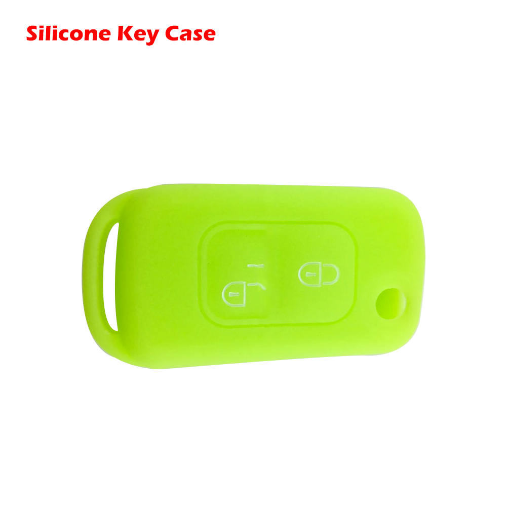 For Mercedes Silicone Fob Skin Key Cover Key Protector Fob Remote