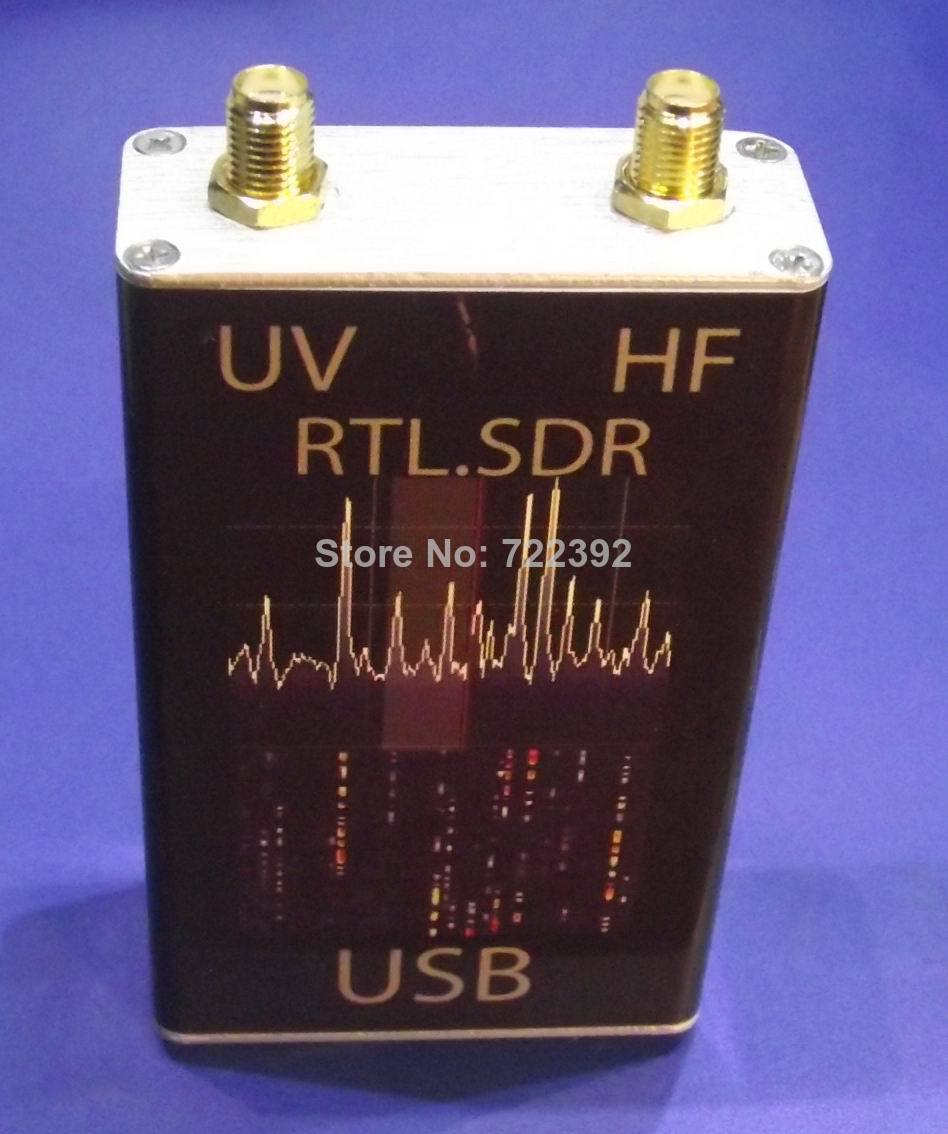 YENI 100 KHz 1 7 GHz tam bant UV HF RTL SDR USB Tuner Alıcı ve 6 M