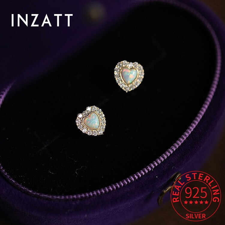 Inzatt Echt 925 Sterling Zilveren Zirkoon Opal Har Grandado