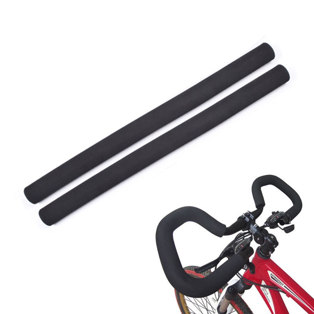 Paar Fiets Stuur Cover Grips Glad Soft Rubber St Grandado