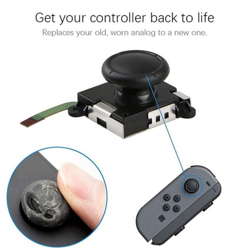 2 Pack 3D Analoge Joystick Thumb Sticks Vervanging Grandado