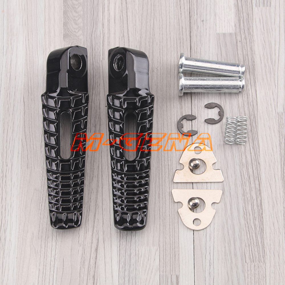 Motorcycle Front Rear Footrests Foot Pegs For Suzuki Gsxr Gsxr