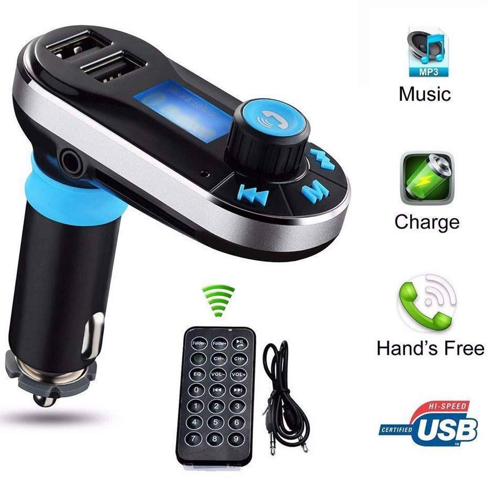 Fm Zender Usb Oplader Mp Speler Handsfree Blueto Grandado