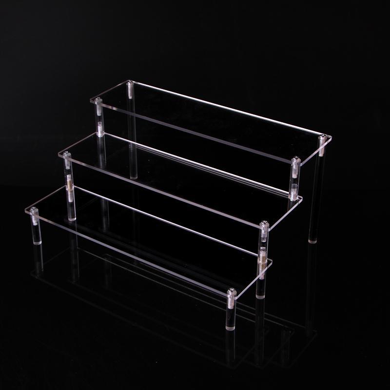 Drie Tier Acryl Afneembare Ladder Frame Parfum Sie Grandado