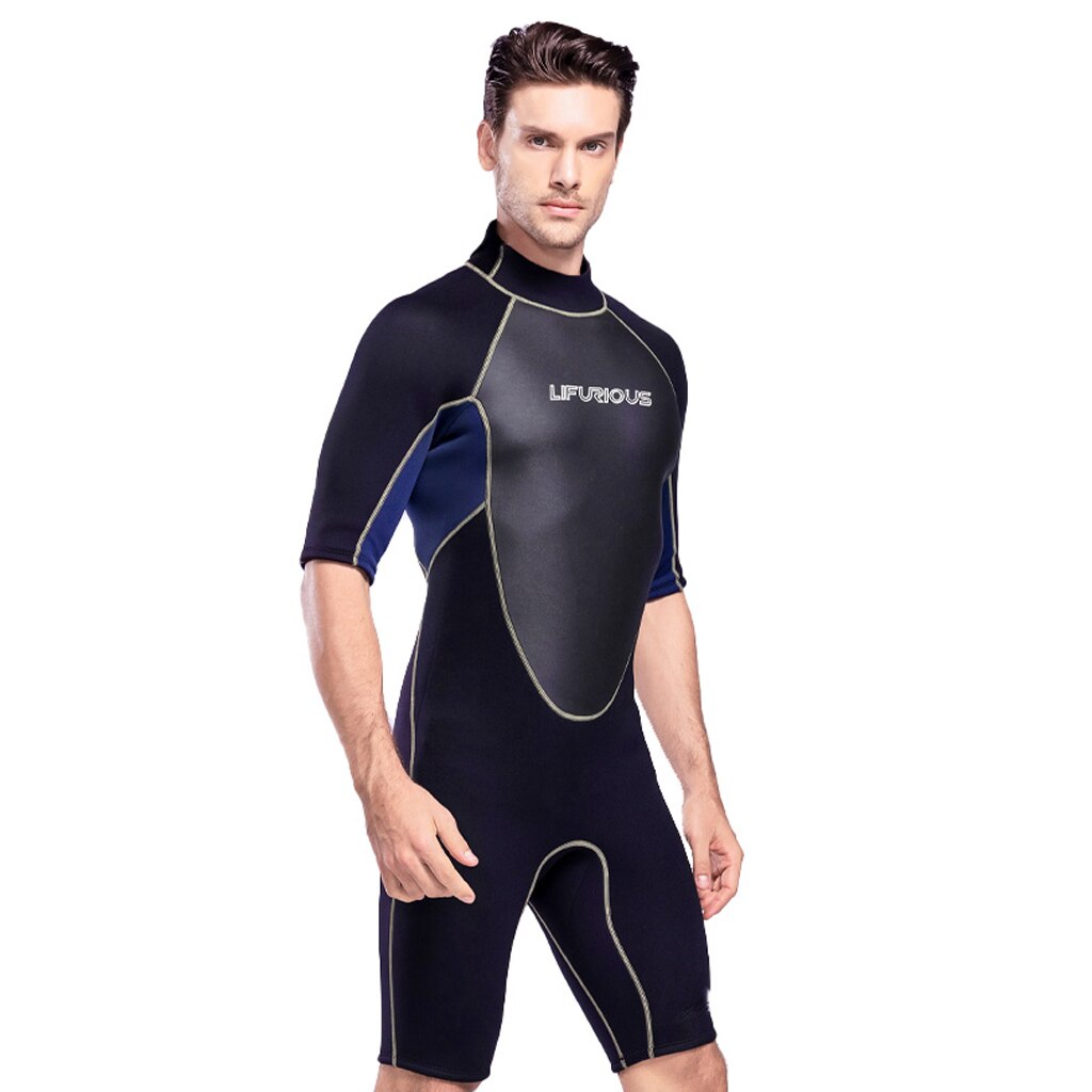 Volledige Wetsuits 3Mm Neopreen Wetsuit Back Zip K Grandado