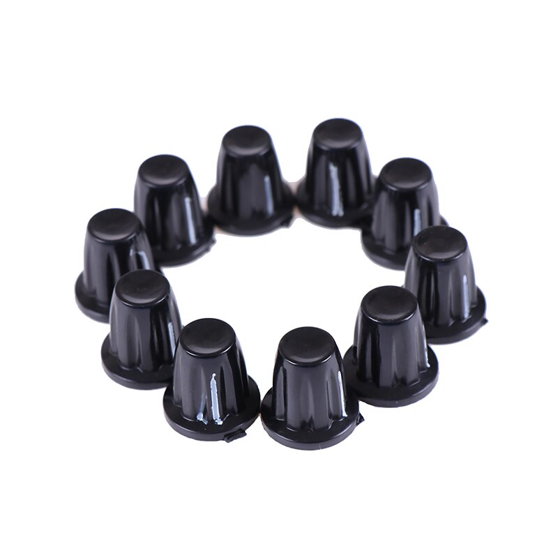 10pcs Bakelite Potentiometer Knob Hole 4MM For WH Grandado