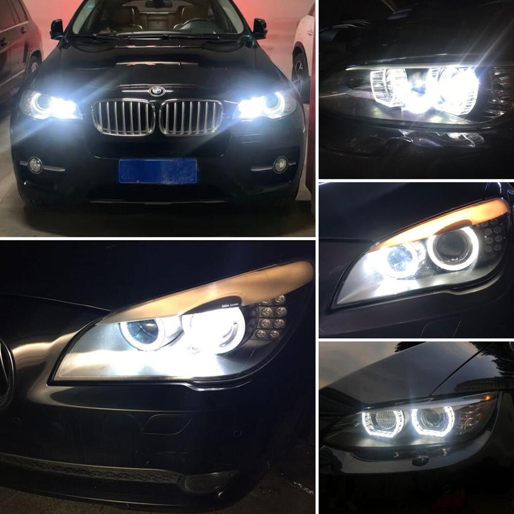 Stuks Led Angel Eyes Verlichting Canbus Voor Bmw E E E X E