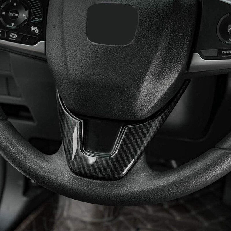 Carbon Fiber Interieur Pookknop Cover Trim Met Abs Grandado