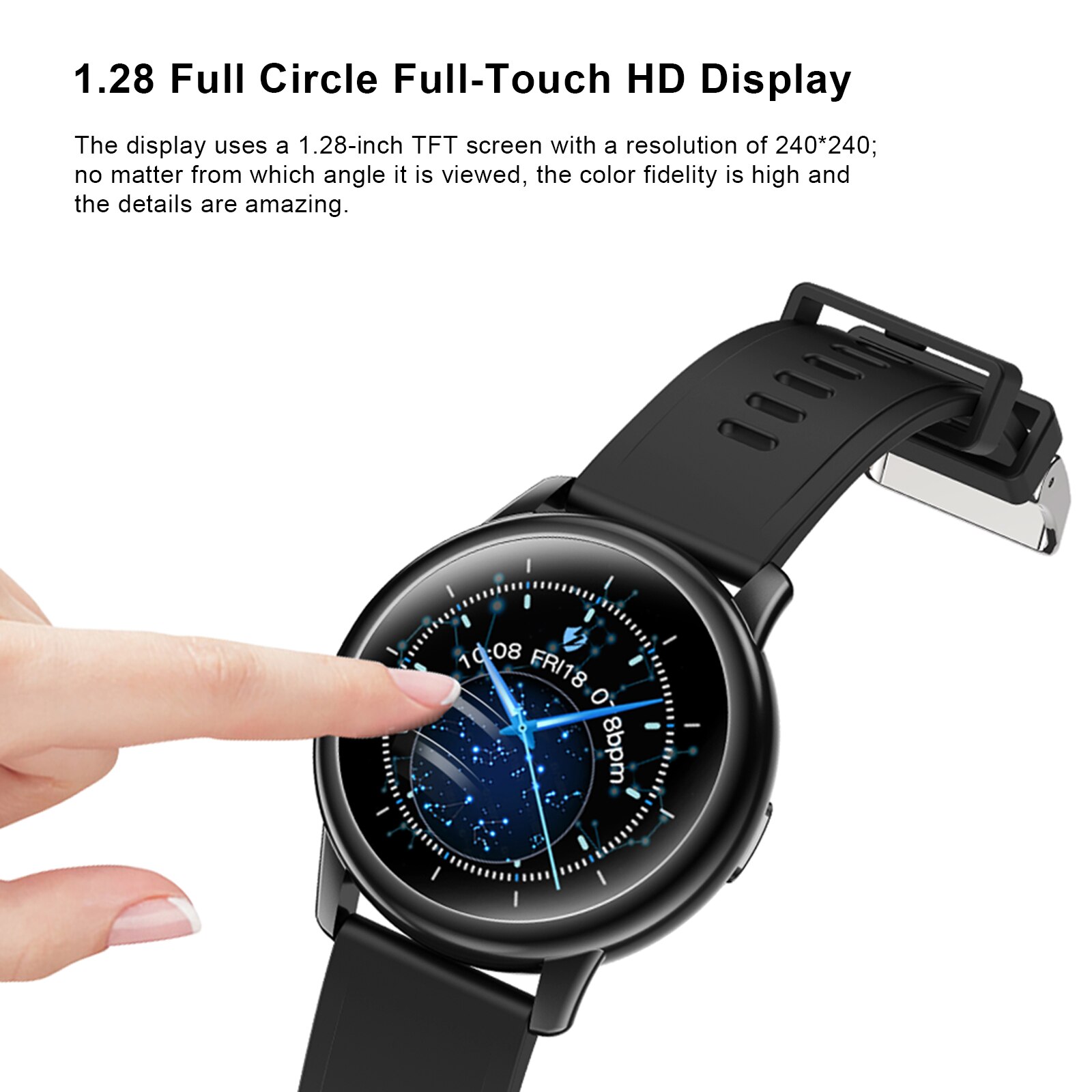 Lemfo Lf Smart Watch Tft Screen Fitness Tracker Ip Waterproof