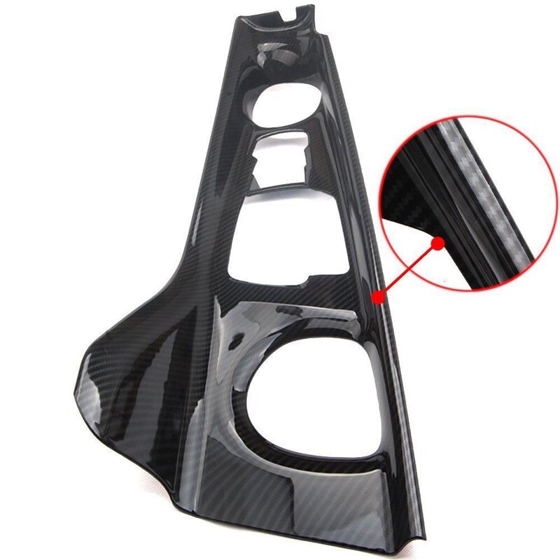 Carbon Fiber Stijl Versnellingspook Doos Panel Cov Grandado