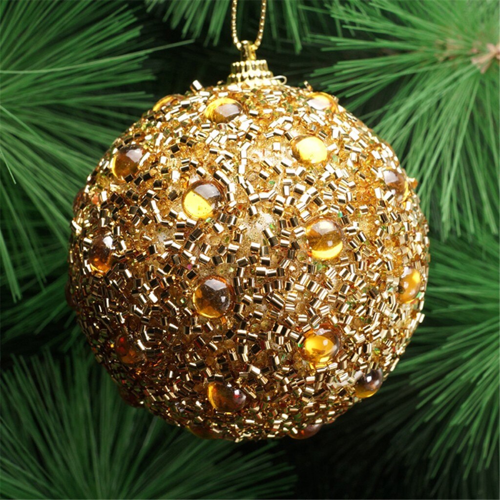 Kerst Rhinestone Glitter Kerstballen Bal Xmas Tree Grandado