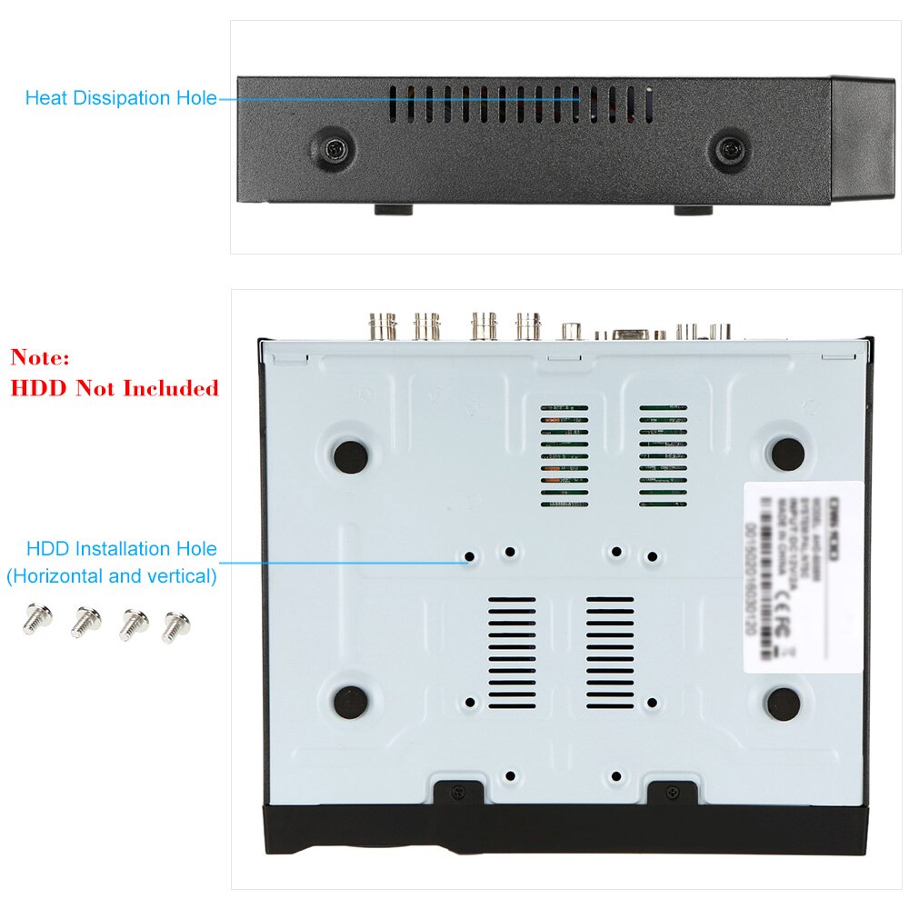 Xvr Ch Channel P Hybrid Nvr Ahd Tvi Cvi Dvr Grandado