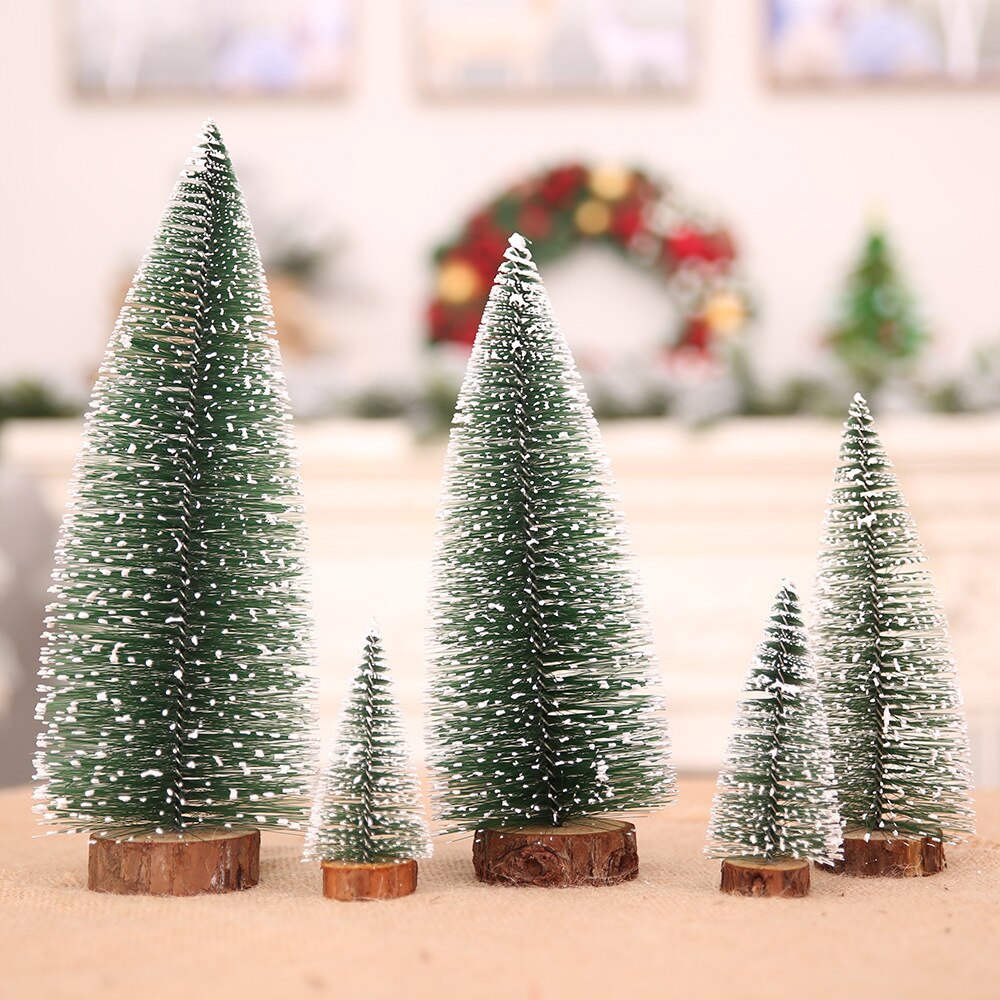 1Pc Mini Grenen Kerstboom Kunstmatige Tafelblad De Grandado