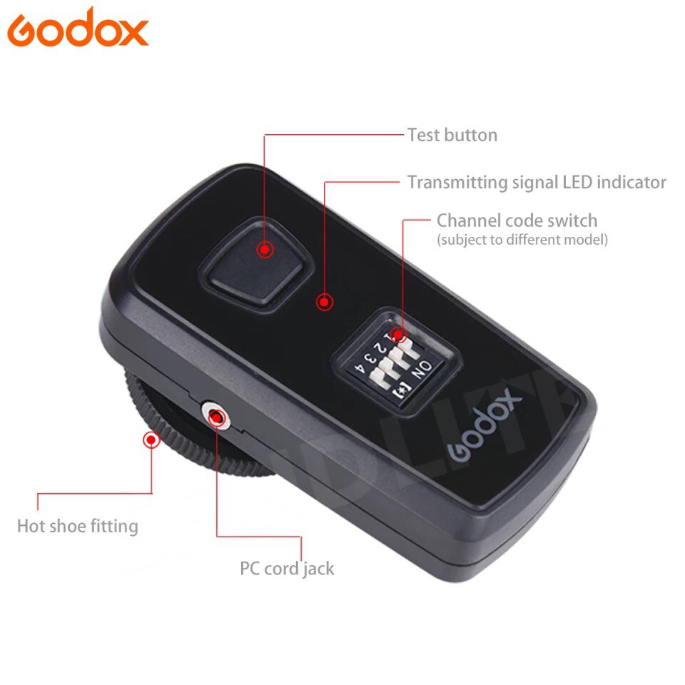 Godox DM 16 Wireless Studio Flash Trigger 433HMz 1 Grandado