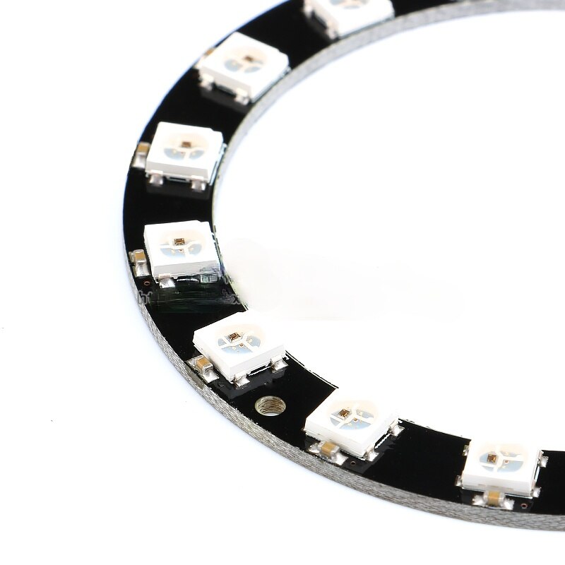 Rgb LED Ring 1 8 12 16 24 Bisschen Leds Ws2812 505 Grandado