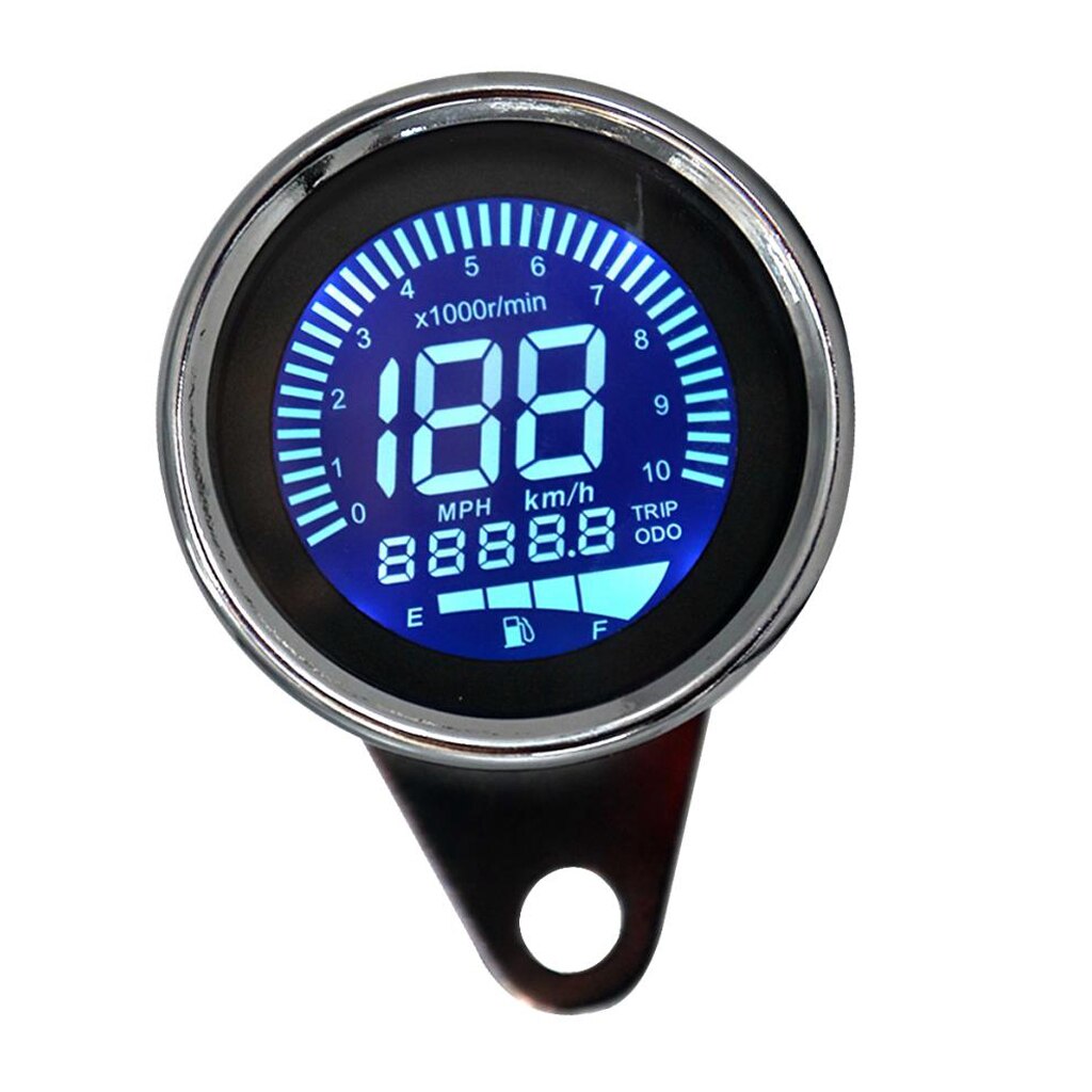 Motorrad Kilometerzähler Tachometer Tacho Öl Tankanzeige Meter Grandado