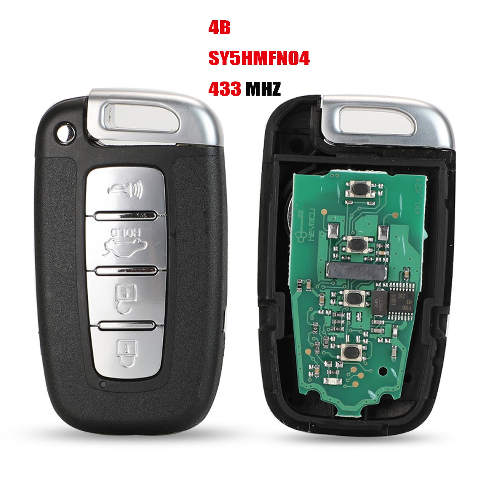 Jingyuqin 3 4 Buttons 433Mhz Smart Remote Key Keyl Grandado