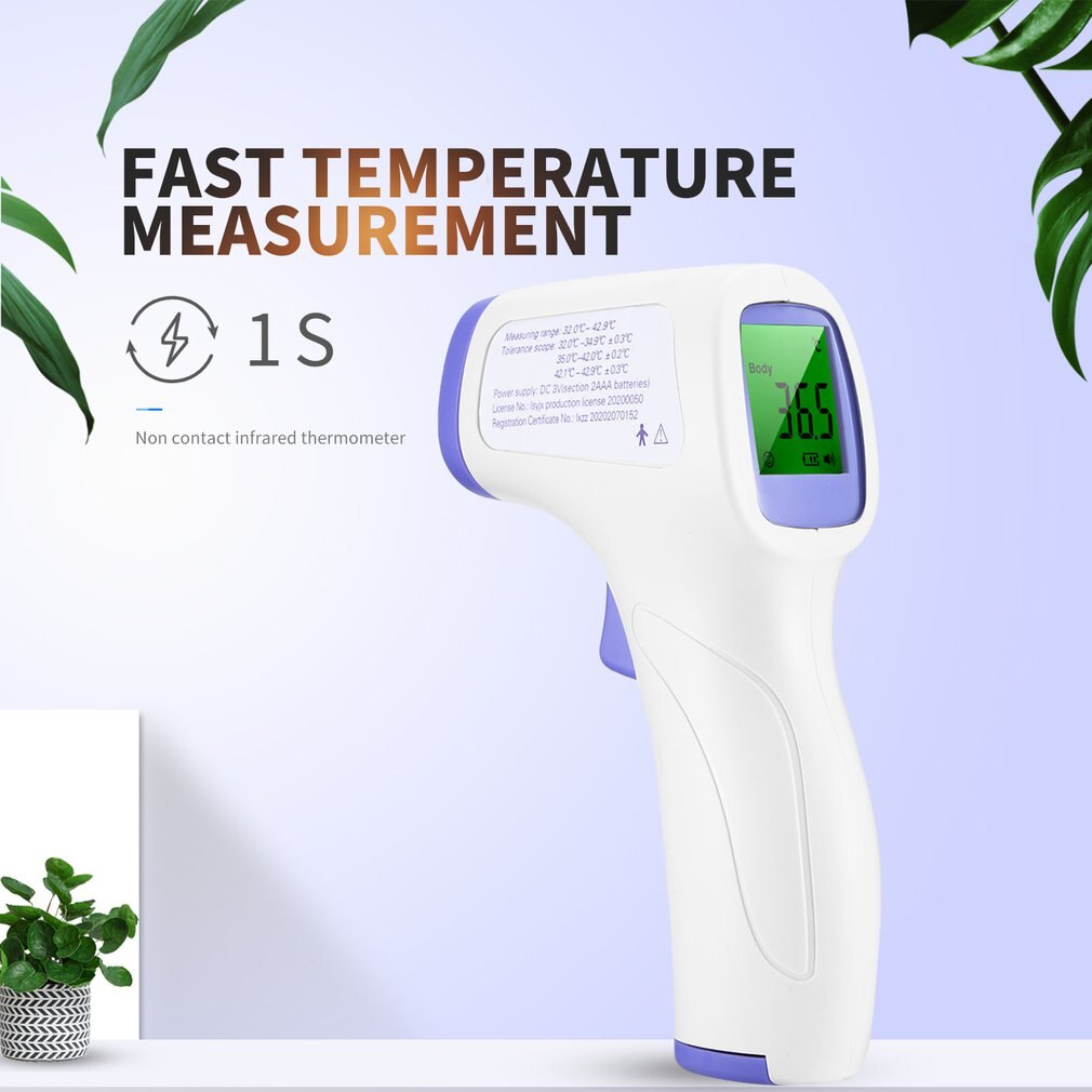 Non Contact Infrarood Temperatuursensor Voorhoofd Vicedeal