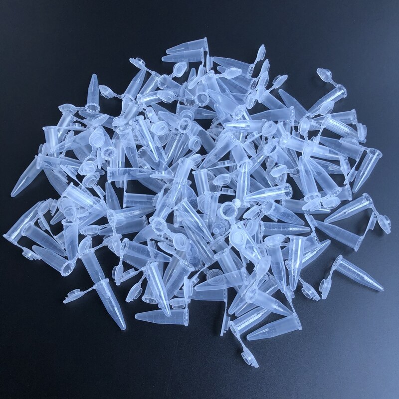 1000pcs 0 5ml Transparent Plastic Centrifuge Tube Grandado