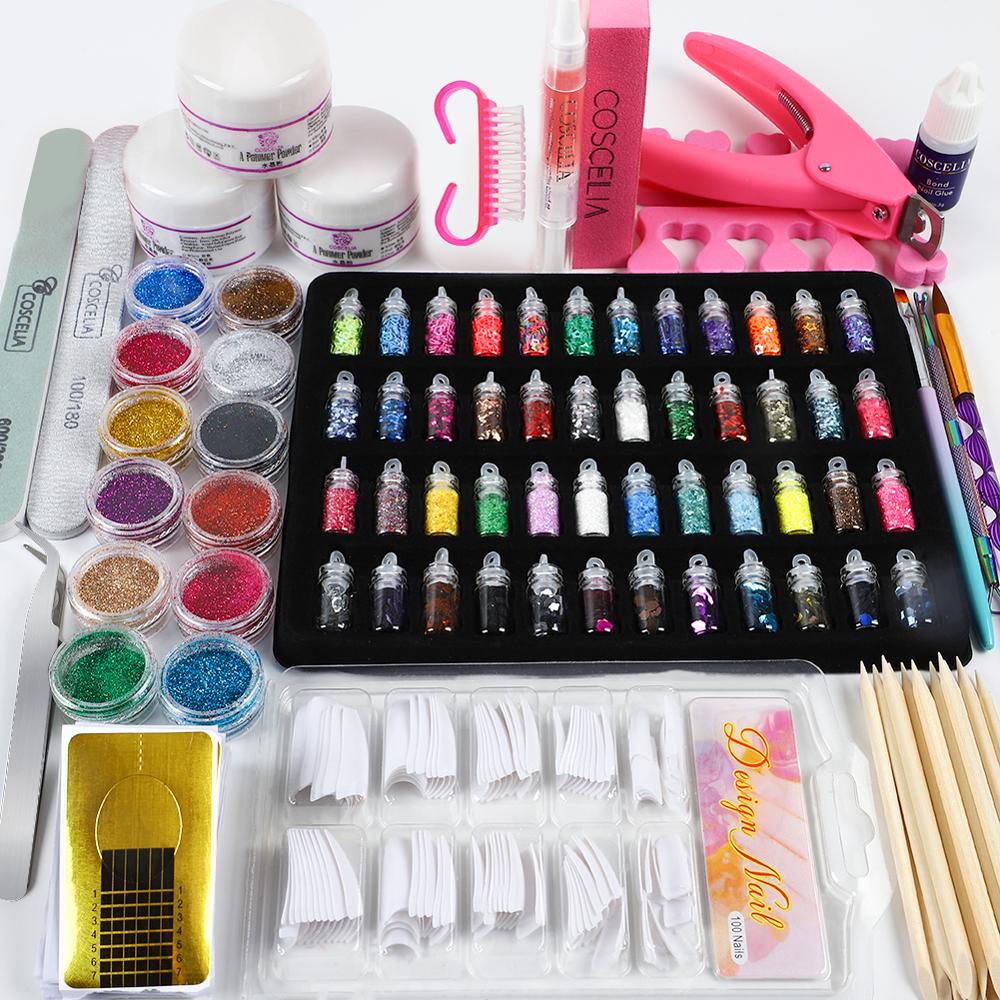 Coscelia Acryl Nail Kit Alle Voor Manicure Set Voo Vicedeal