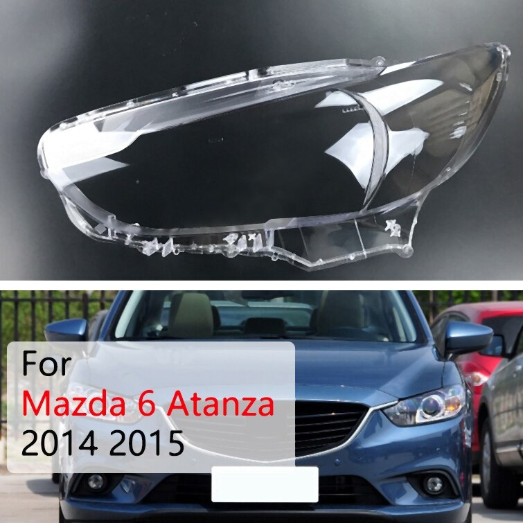 Car Clear Headlight Lens Covers Replacement For Ma Grandado