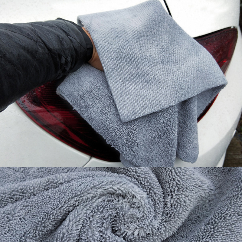 Cm Edgeless Microfiber Handdoek Car Cleaning Grandado