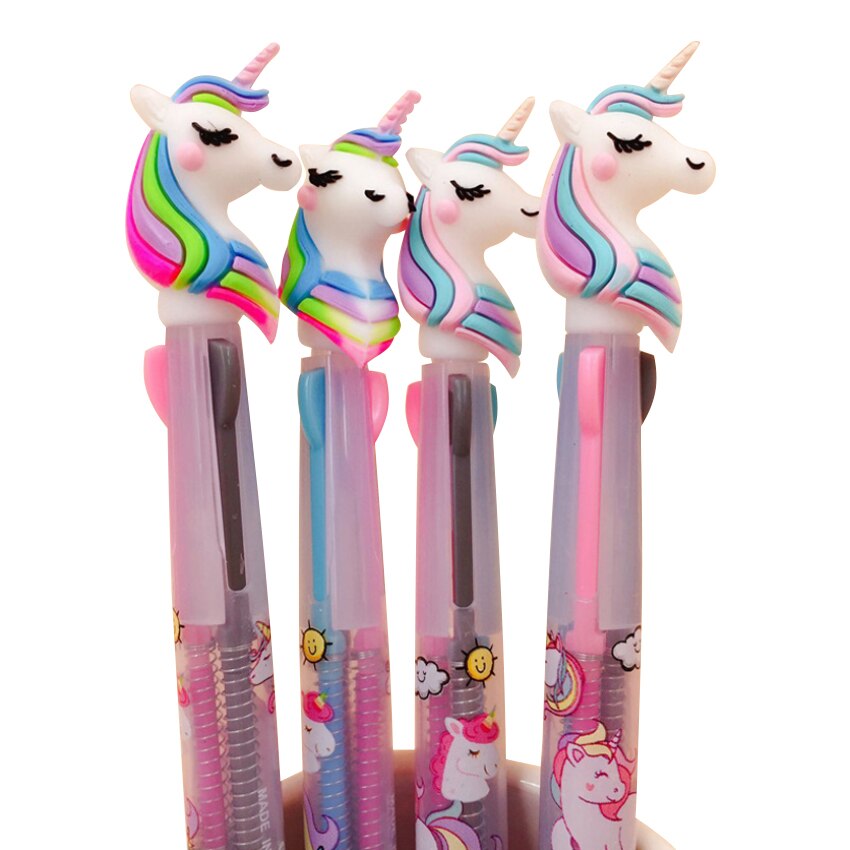 Teile Los Kawaii Einhorn Farbe Dr Cken Sie Stift Beste F R