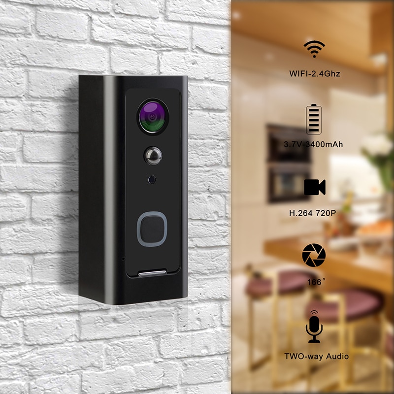 Wifi Smart Video Deurbel Draadloze Intercom Deurb Grandado