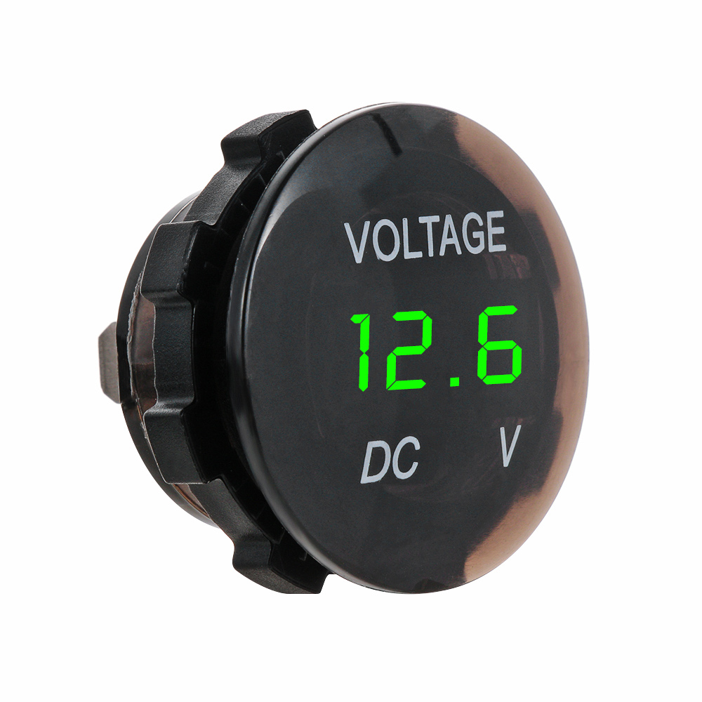 Dc 12V 24V Digital Panel Voltmeter Voltage Meter T Grandado