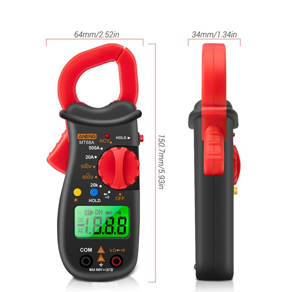 Aneng Mt A Digital Klemme Meter Multimeter A D Grandado