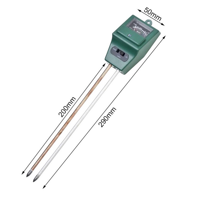 3 Em 1 Digital Umidade Do Solo Luz Solar Medidor D Grandado