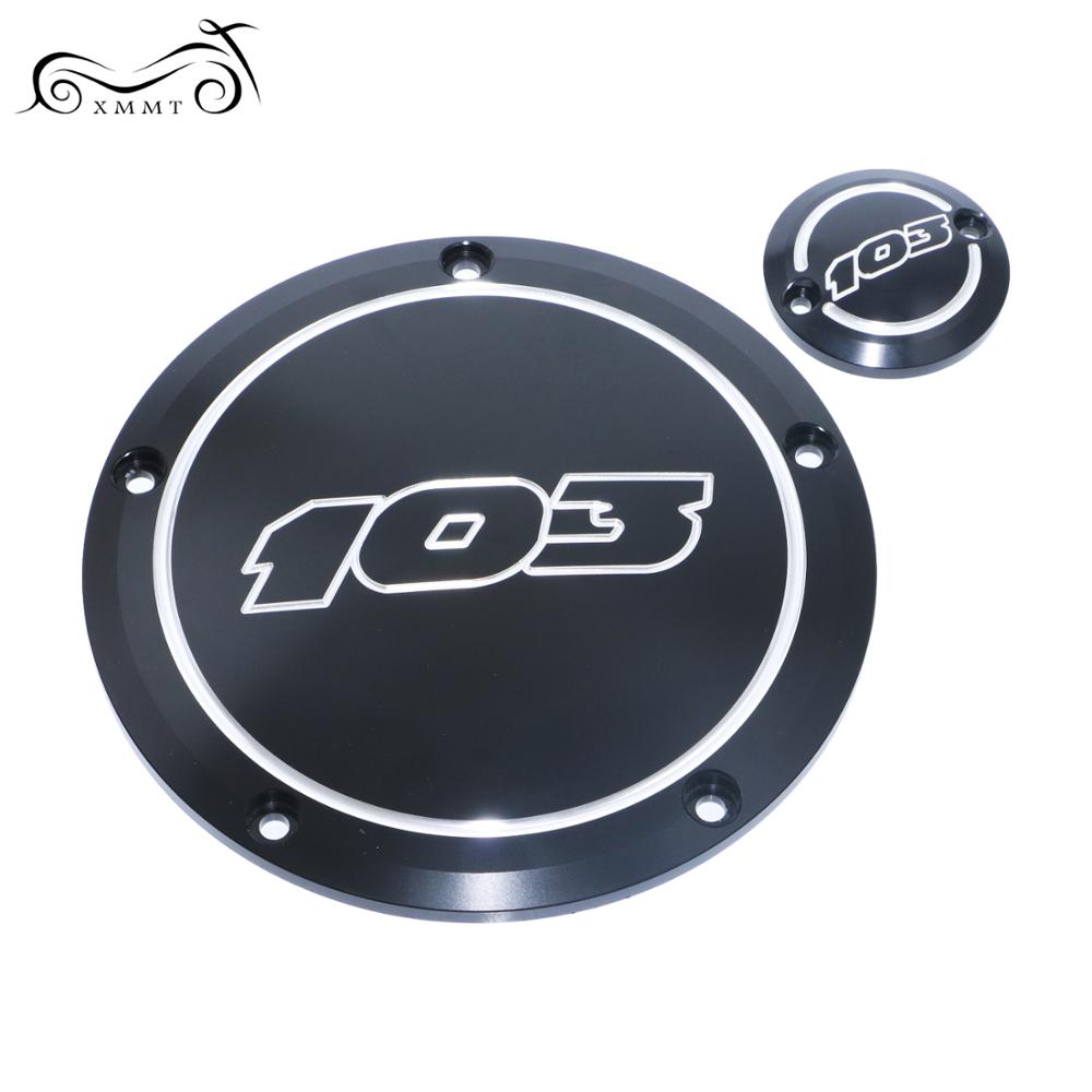 Zwart Cnc Derby Timing Timer Cover Voor Harley Grandado