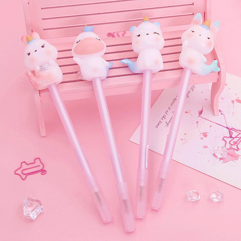 Leuke Hamster Gel Pen Creatieve Pennen Kawaii Cart Grandado