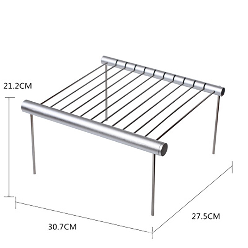 Set Portable Mini Rvs Bbq Grill Outdoor Camping Grandado