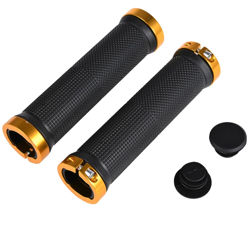 Mtb Fiets Grips Bilaterale Slot Fiets Handvat Bar Grandado