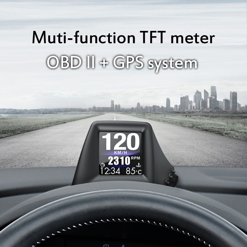 Auto Digitale Head Up Display Obd Gps Dual Systeem Grandado