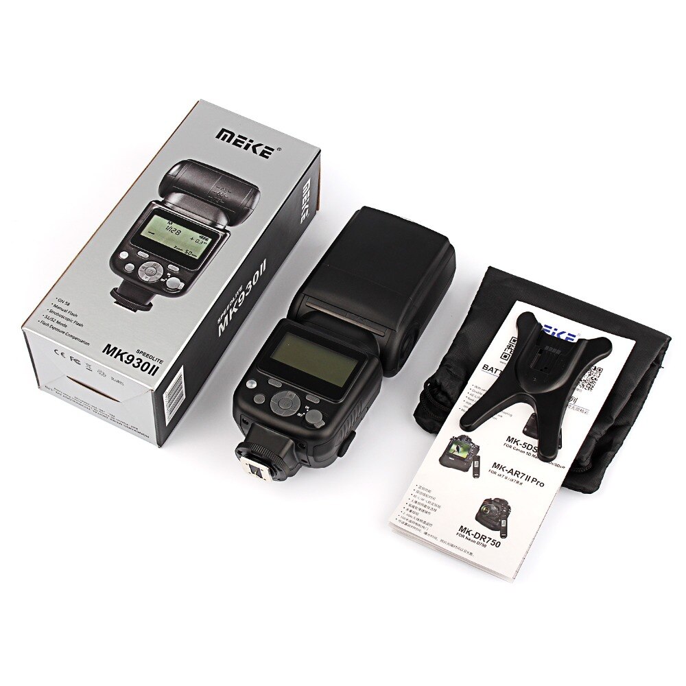 Meike Producto Mk Ii Lcd Gn Flash Speedlite Grandado