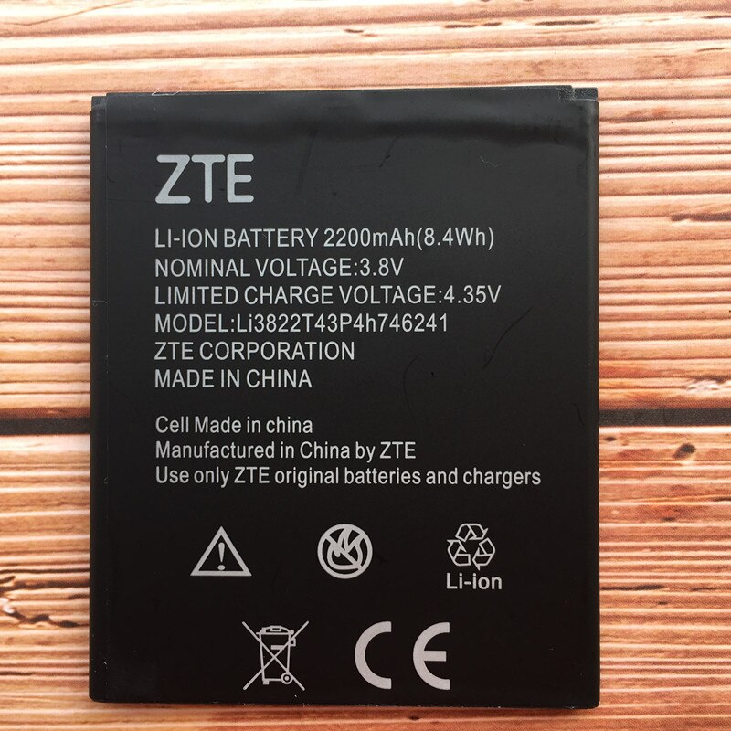 Original 2200mAh Li3822T43P4h746241 Battery For ZT Grandado