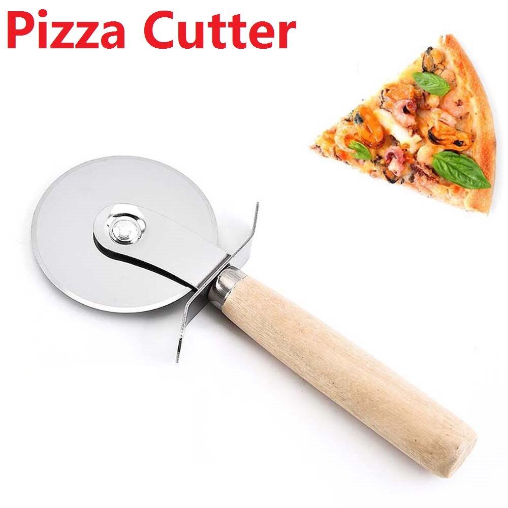 Edelstahl Cutter Pizza Messer Kuchen Werkzeuge Pizza Räder Schere Ideal