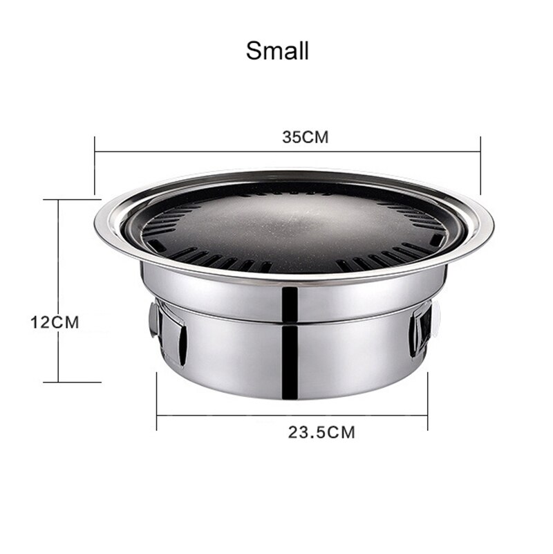 Koreaanse Houtskool Barbecue Grill Rvs Non Stick B Grandado