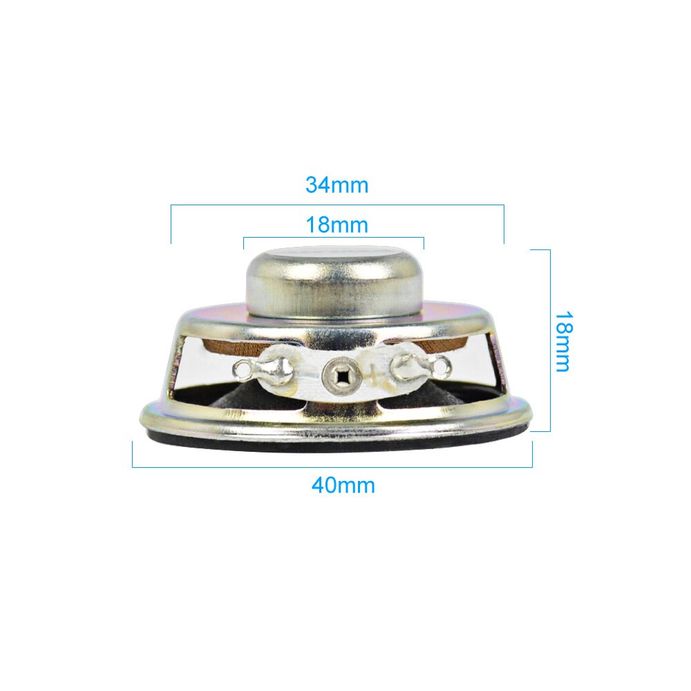 Aiyima Stck Zoll Mm Mini Tragbare Lautsprecher Ohm W Volle