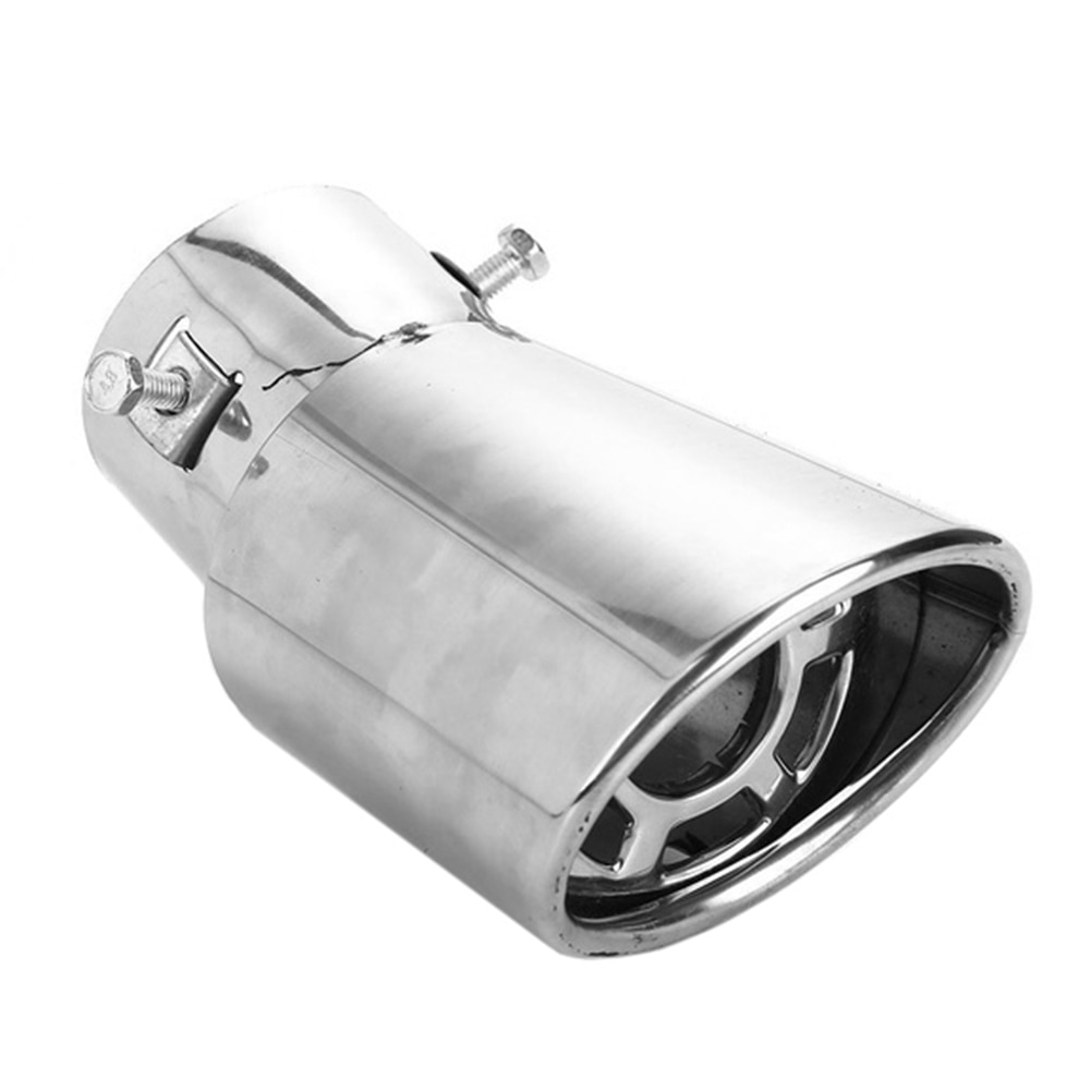 Universal Car Auto Rear Metal Curved Exhaust Pipe Grandado