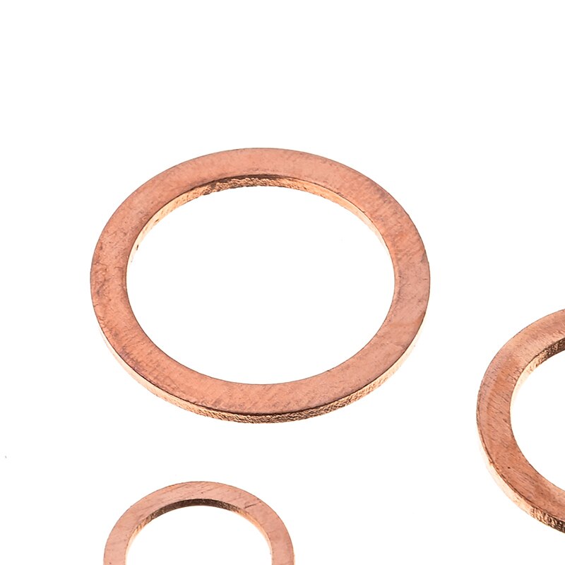 Sizes Solid Copper Crush Washers Assorted Seal Grandado